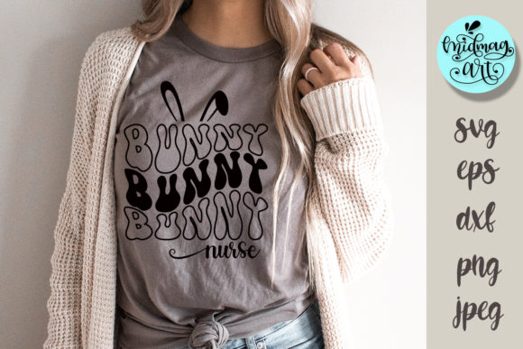 Bunny Nurse Graphics for T-Shirt Designs