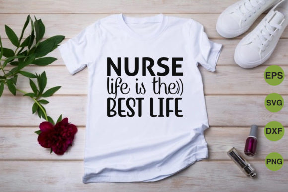Nurse SVG Design: Graphics for T-Shirt Designs