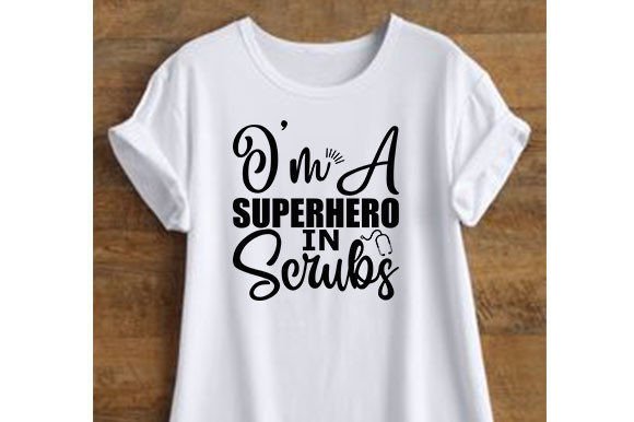 Nurse SVG: Superhero Graphics for T-Shirt Designs