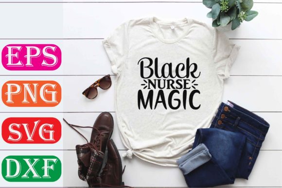 Review: Nurse SVG Design Black Nurse Magic