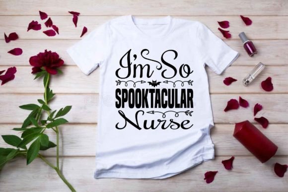 Spooktacular Nurse Graphics for T-Shirt Designs